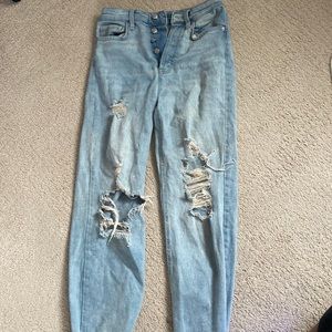 light blue jeans (target)